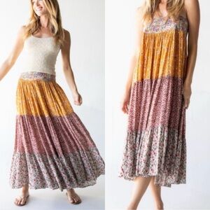 Natural Life Hanna Floral Convertible Skirt/Dress